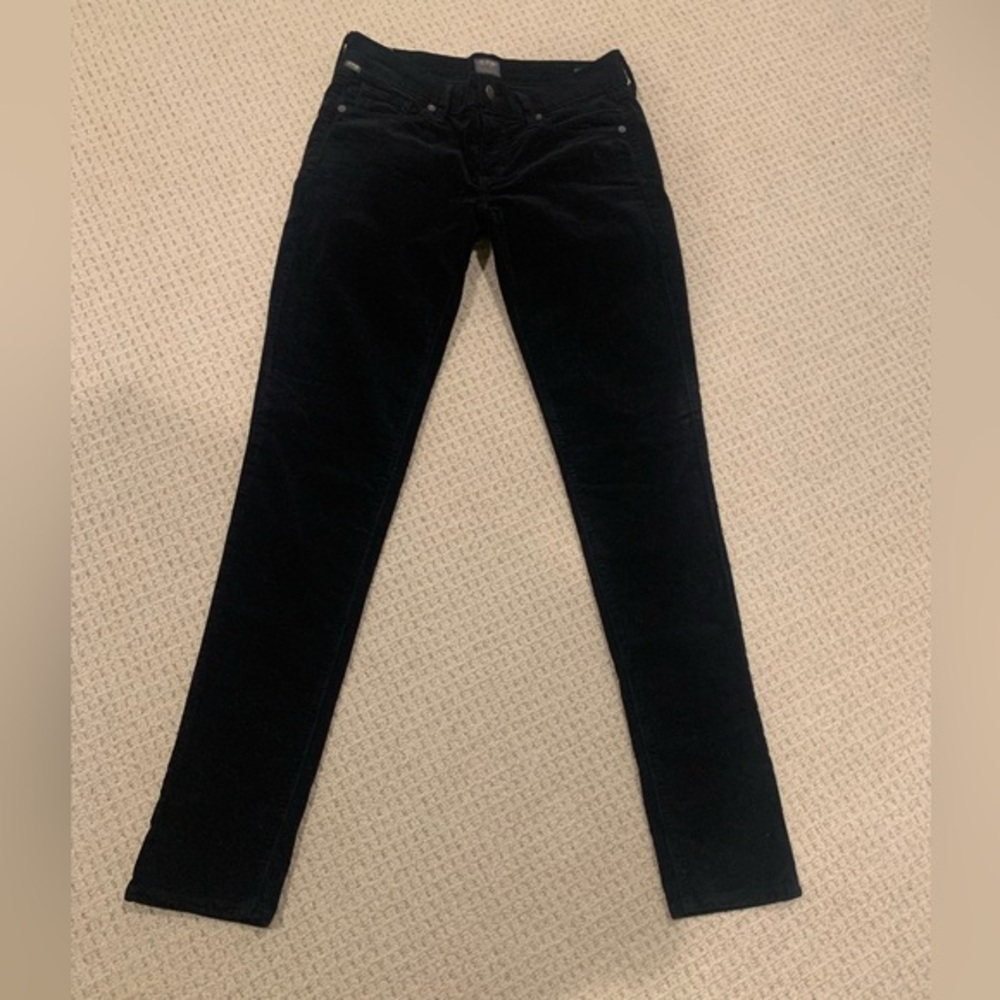 Citizens of Humanity by Jerome Dahan Black Avedon LowRise Skinny Leg Size 28